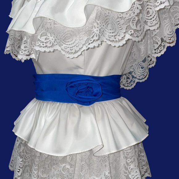 ILGWU Vintage Tiered Wedding Dress – Beautiful! - Picture 7 of 9